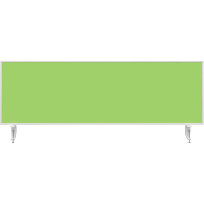 magnetoplan® Tischtrennwand VarioPin 160 x 50 cm (B x H) 2cm schwer entflammbar grün