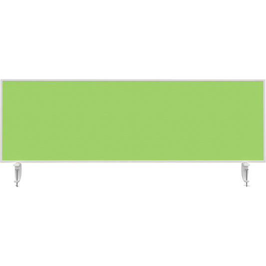 magnetoplan® Tischtrennwand VarioPin 160 x 50 cm (B x H) 2cm schwer entflammbar grün