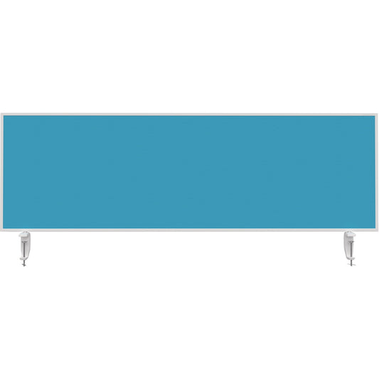 magnetoplan® Tischtrennwand VarioPin 160 x 50 cm (B x H) 2cm schwer entflammbar türkis