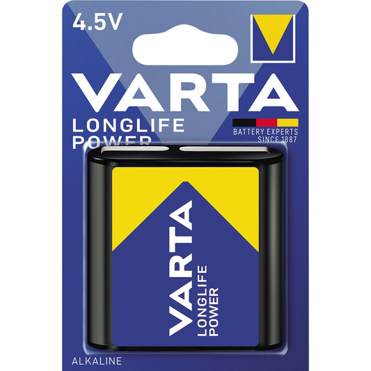 Varta Batterie Longlife Power 3LR12 Alkaline 4,5V 6.100 mAh