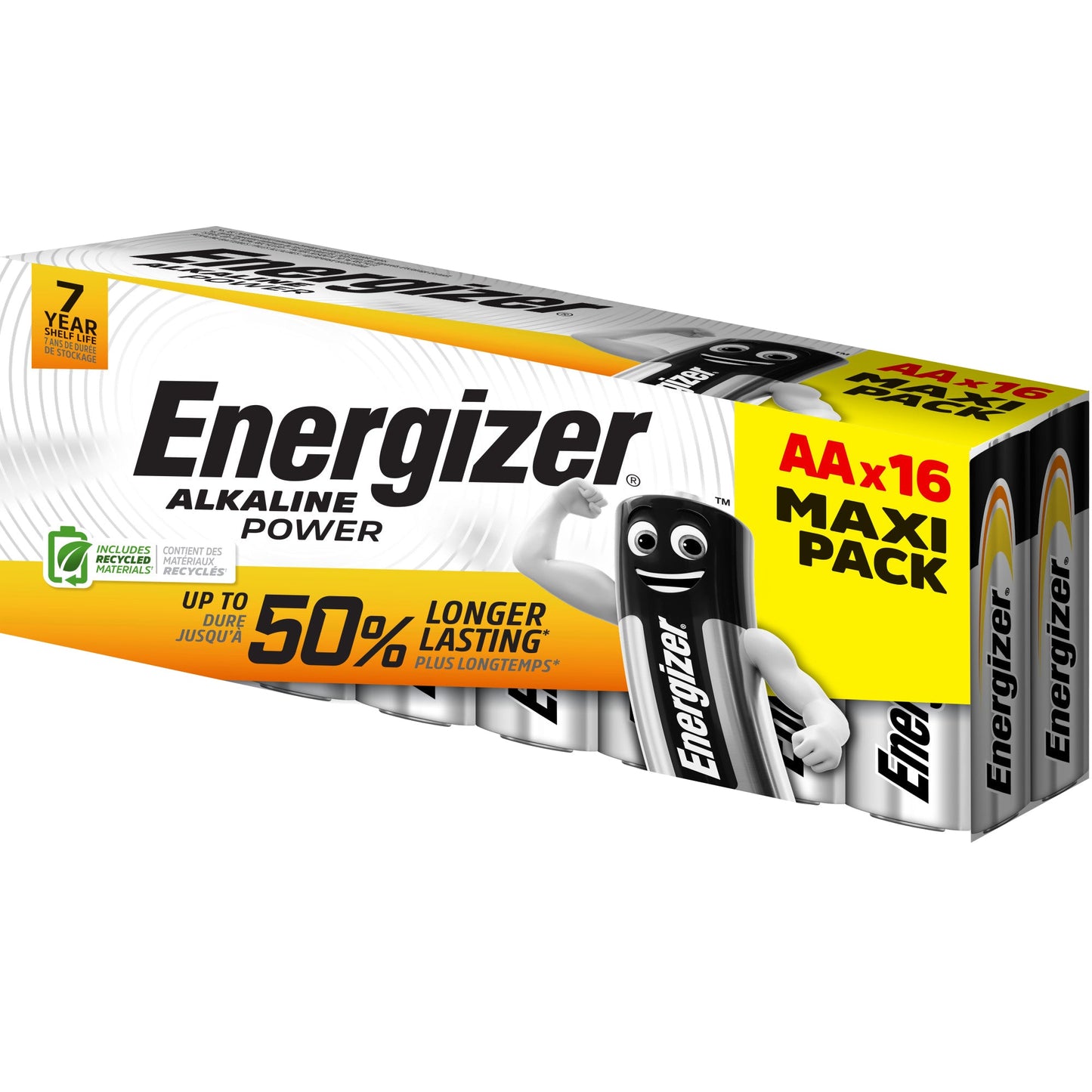 Energizer® Batterie Alkaline Power AA/Mignon LR6 Alkaline 1,5V 16 St./Pack.