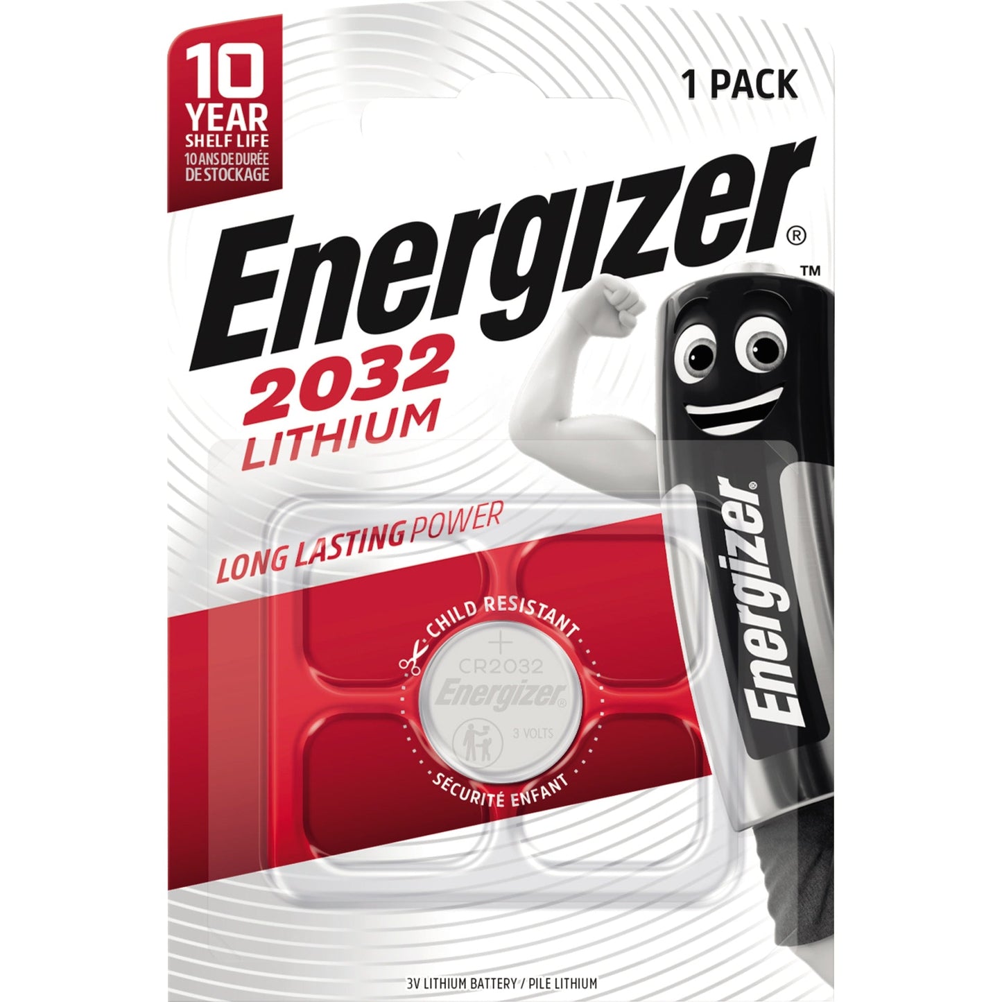 Energizer® Knopfzelle Lithium CR2032 3V