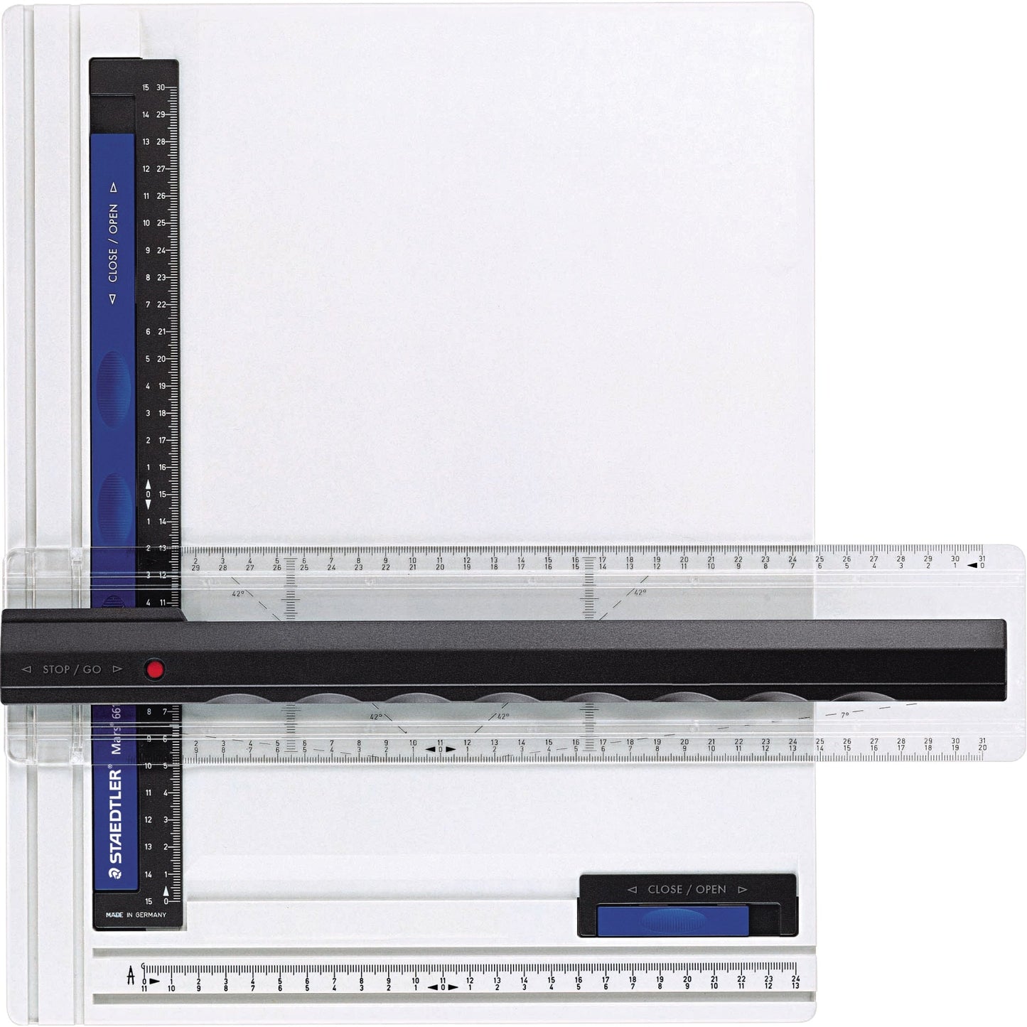 STAEDTLER® Zeichenplatte Mars® DIN A4 ohne freie Nullpunktwahl Kunststoff weiß