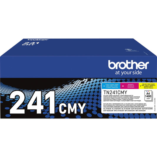 Brother Toner Originalzubehör TN-241CMY ca. 3 x 1.400 Seiten cyan, magenta, gelb 3 St./Pack.