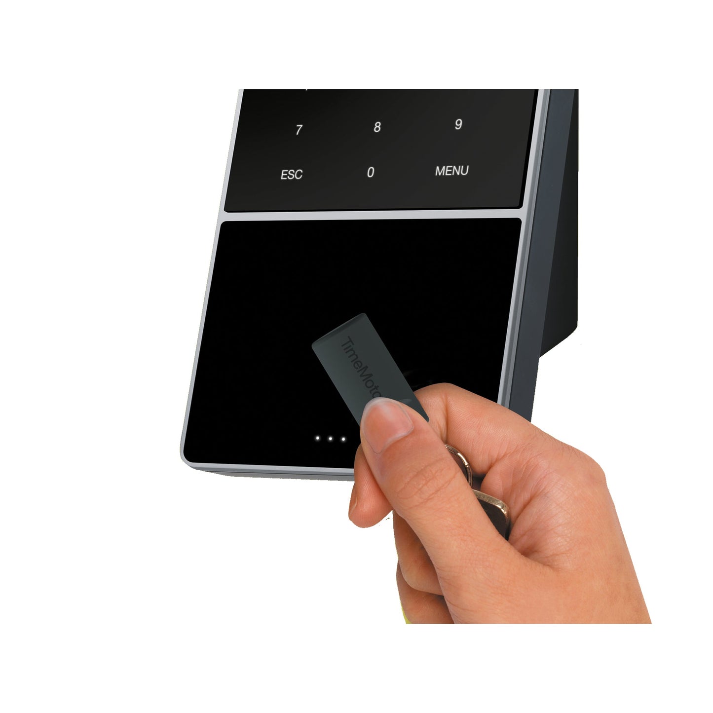 TIMEMOTO Zeiterfassungssystem TM-838 SC 9,95 x 21,5 x 4,43 cm (B x H x T) RFID-Sensor Windows® universell LAN, WiFi, USB-Host