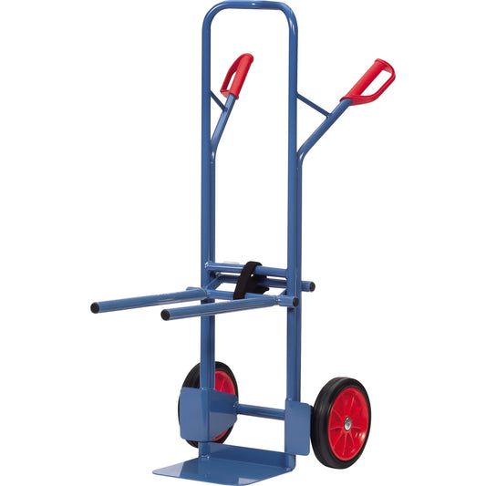Fetra Sackkarre 58 x 130 cm (B x H) 300kg Stahl brillantblau