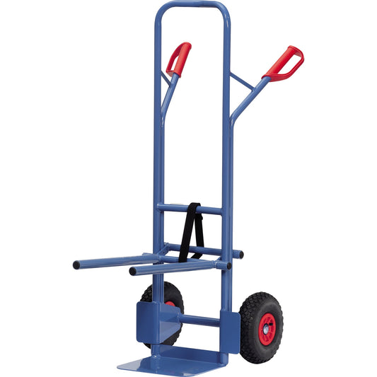 Fetra Sackkarre 58 x 130 cm (B x H) 300kg Stahl brillantblau
