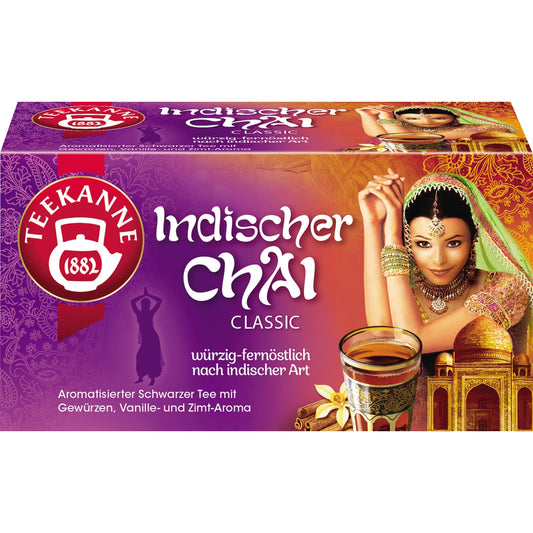 Teekanne Tee Länder Indischer Chai Classic 20 Btl./Pack.