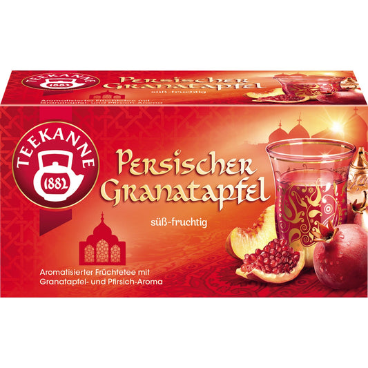 Teekanne Tee Länder Persischer Granatapfel 20 Btl./Pack.