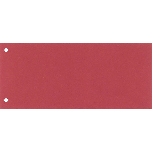 Trennstreifen 24 x 10,5 cm (B x H) 190g/m² Karton rot 100 St./Pack.