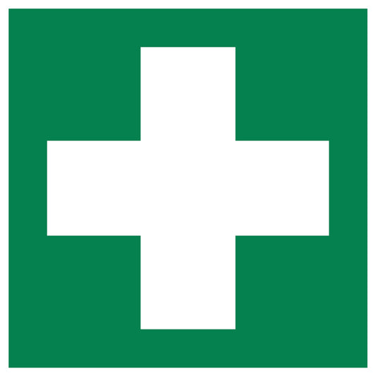 Hinweisschild 20 x 20 cm (B x H) E003 Erste Hilfe PVC-Folie