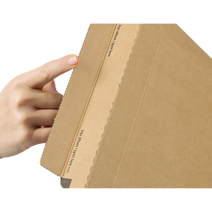 ColomPac® Versandkarton Universal Innenmaße: 14,7 x -5,5 x 12,6 cm (B x H x T) Außenmaße: 19,8 x 6,3 x 13,5 cm (B x H x T) Kraftliner Wellpappe 1-wellig braun