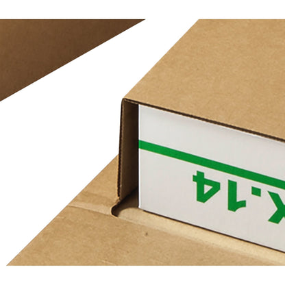 ColomPac® Versandkarton Innenmaße: 23 x -7 x 16,5 cm (B x H x T) Außenmaße: 28 x -8,5 x 18,5 cm (B x H x T) Wellpappe braun