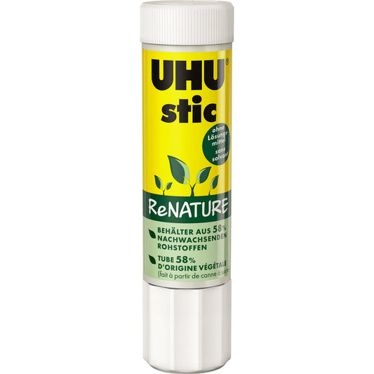 UHU® Klebestift stic ReNATURE nicht nachfüllbar 21g