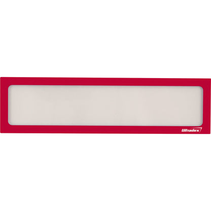 Ultradex Magnetrahmen Infotasche PET rot 5 St./Pack.
