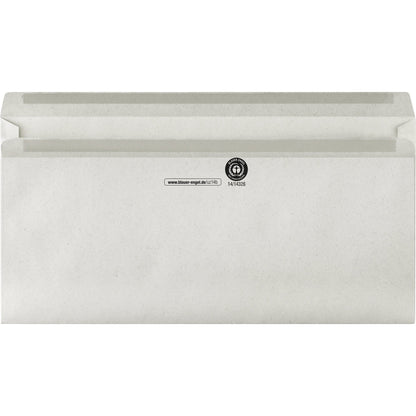 POSTHORN Briefumschlag DIN lang 220 x 110 mm (B x H) mit Selbstklebung ohne Fenster 75g/m² grau 1.000 St./Pack.