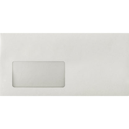 POSTHORN Briefumschlag DIN lang 220 x 110 mm (B x H) mit Selbstklebung mit Fenster 75g/m² grau 1.000 St./Pack.