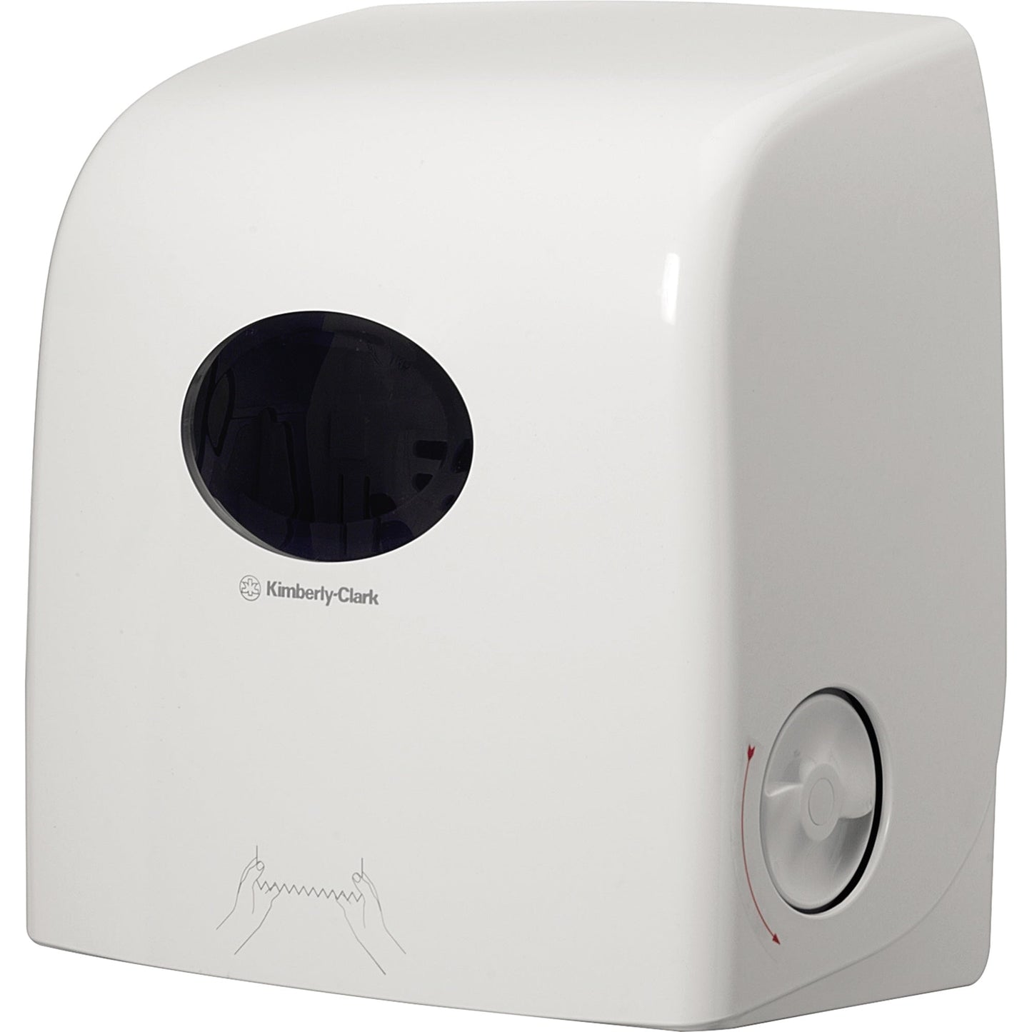 Aquarius Handtuchspender SlimrollT SlimrollT Handtuchrolle 6657, Scott® Handtuchrolle SlimrollT 6658 31,8 x 34,3 x 19,1 cm (B x H x T) Kunststoff weiß