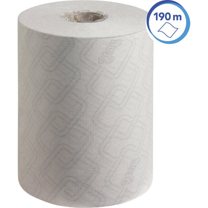 Scott® Handtuchrolle EssentialT 19,8 cm x 190 m (B x L) AirflexT weiß 6 Rl./Pack.