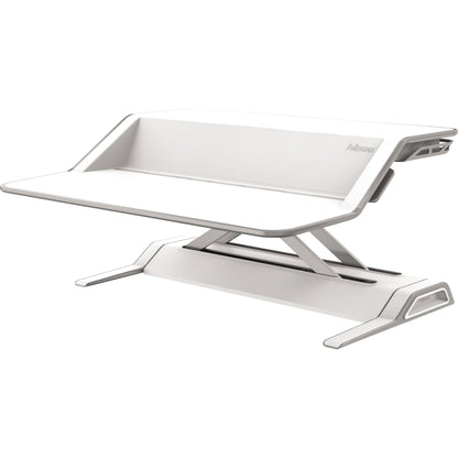 Fellowes® Sitz-Steh-Arbeitsplatz LotusT 15,8kg Stahl/ABS Kunststoff weiß