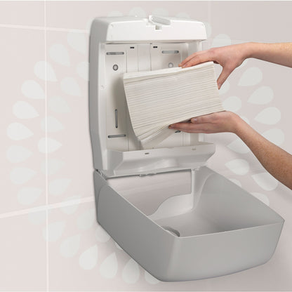 Kleenex® Papierhandtücher ULTRAT 24,1 x 19,1 cm (B x L) AirflexT weiß 18 x 150 Bl./Pack.