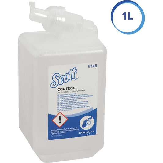 Scott® Schaumseife Anti Bac Foam Soap nicht dermatologisch getestet 5,5 Bakterien Kartusche Kunststoff 1l