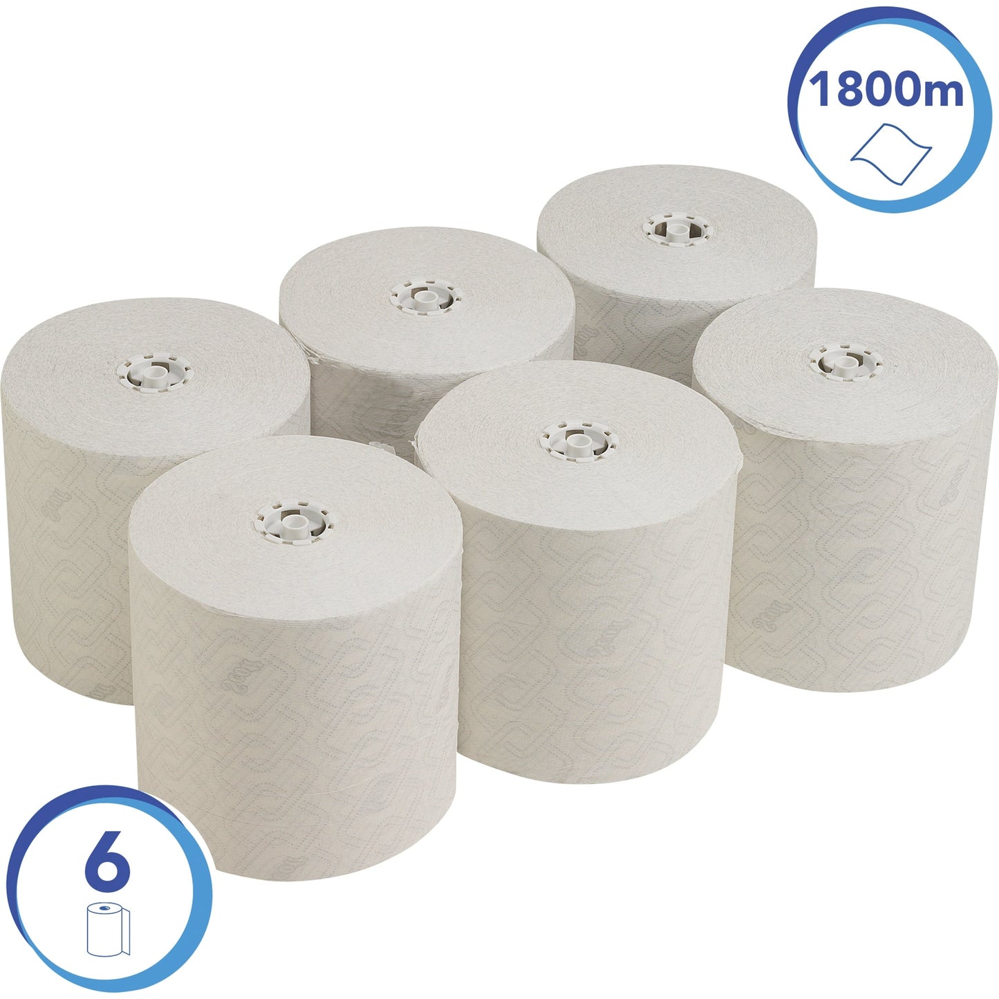 Scott® Handtuchrolle ControlT EXTRA STRONG 19,8 cm x 300 m (B x L) AirflexT weiß 6 Rl./Pack.