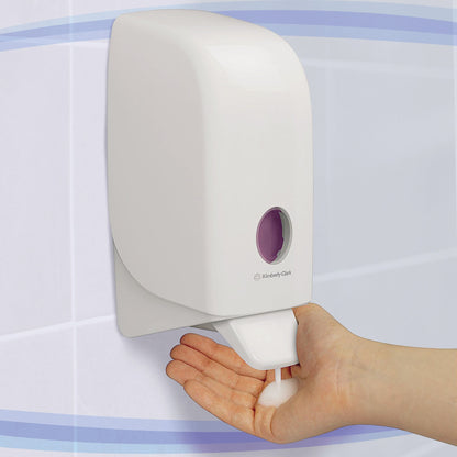 Aquarius Seifenspender Kleenex® Flüssigseife 6333, Schaumseife BotanicsT ENERGY 6385, FRESH 6386, JOY 6387, Körperlotion 6373, Scott® Schaumseife ControlT 6342, Flüssigseife ControlT antibakteriell 6336 11,6 x 23,5 x 11,4 cm (B x H x T)