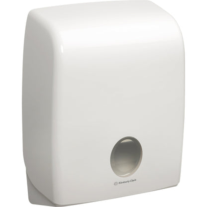 Aquarius Handtuchspender Standard C-Falz, Interfold-Falz / W-Falz 31,7 x 40,7 x 14,7 cm (B x H x T) Kunststoff weiß