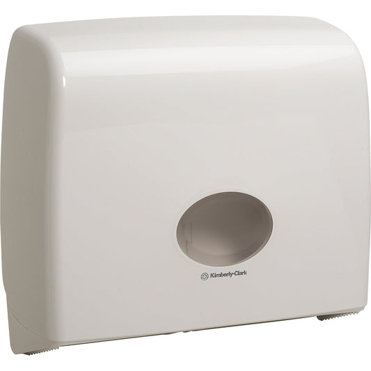Aquarius Toilettenpapierspender Jumbo Scott® Toilettenpapier EssentialT 8501 44,6 x 38,2 x 12,9 cm (B x H x T) Kunststoff weiß