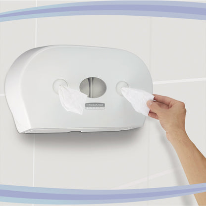 Aquarius Toilettenpapierspender Toilet Tissue Scott® Toilettenpapier ControlT 8591 27,4 x 13,3 x 46,4 cm (B x H x T) Kunststoff weiß