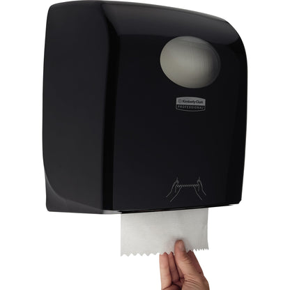 Aquarius Handtuchspender Scott® Papierhandtücher Control&amp;trade; 6620, Scott® Papierhandtücher Essential&amp;trade; 6691, Kleenex® Papierhandtücher Ultra&amp;trade; 6780 29,7 x 37,4 x 24,8 cm (B x H x T) Kunststoff schwarz