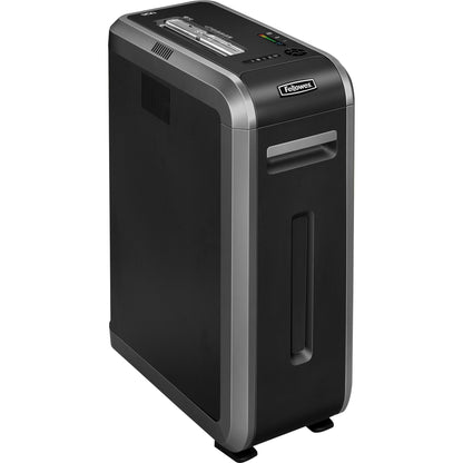 Fellowes® Aktenvernichter Powershred® 125Ci P-4 Papier, Heftklammern, Büroklammern, Kreditkarten, CDs/DVDs Partikelschnitt 20 Bl. silber/schwarz