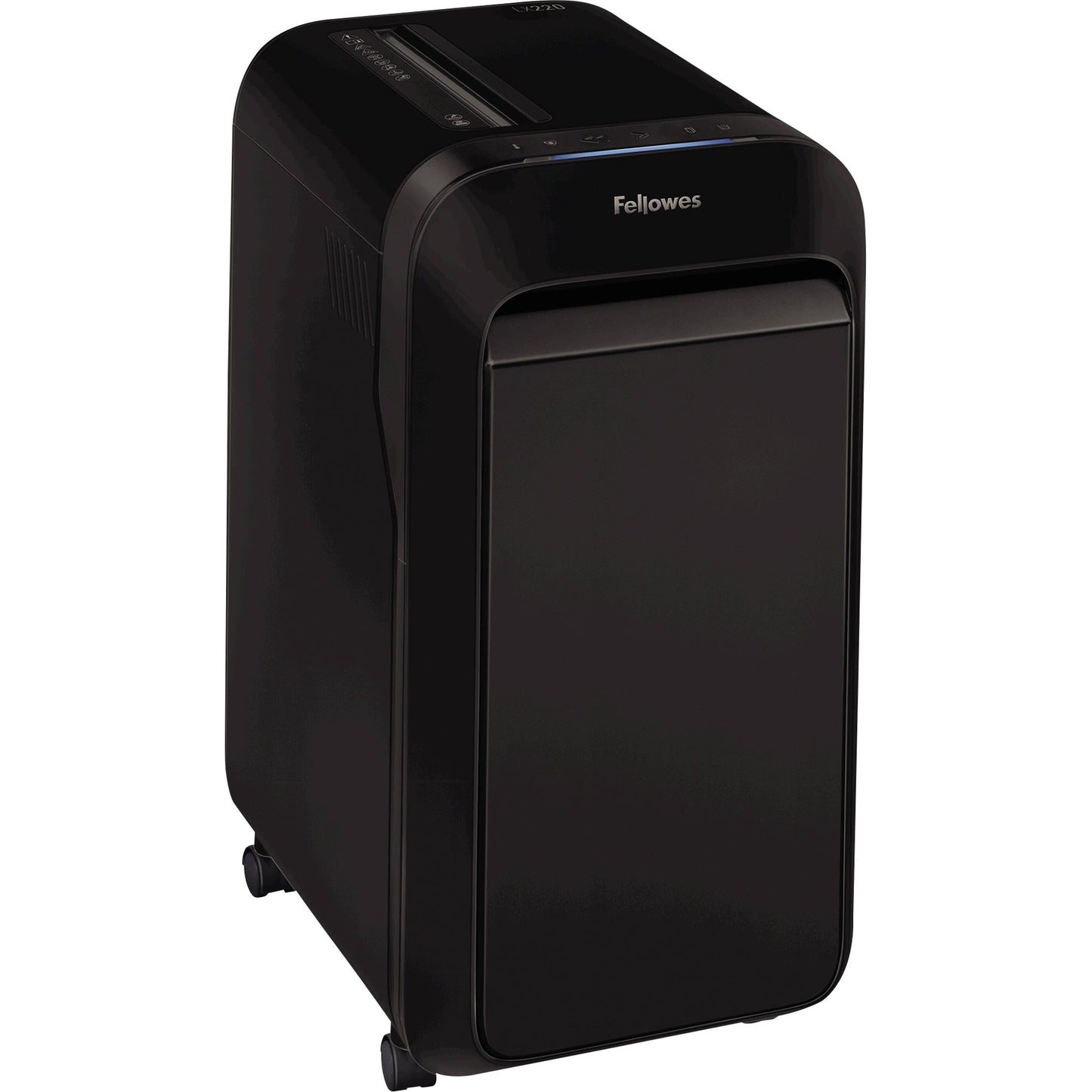 Fellowes® Aktenvernichter Powershred® LX 220 P-4 Papier, Heftklammern, Büroklammern, Kreditkarten Partikelschnitt 20 Bl. schwarz