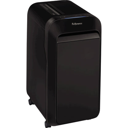 Fellowes® Aktenvernichter Powershred® LX 220 P-4 Papier, Heftklammern, Büroklammern, Kreditkarten Partikelschnitt 20 Bl. schwarz