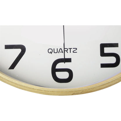 UNILUX Wanduhr Baltic 31,5cm Holz/Kunststoff buche