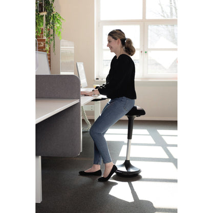 UNILUX Sitzhocker Moove schwarz