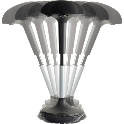 UNILUX Sitzhocker Moove schwarz