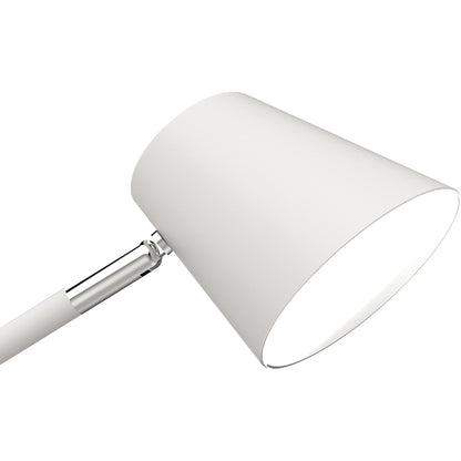 UNILUX Tischleuchte VICKY E 9 kWh/1.000h Netzbetrieb weiß/buche