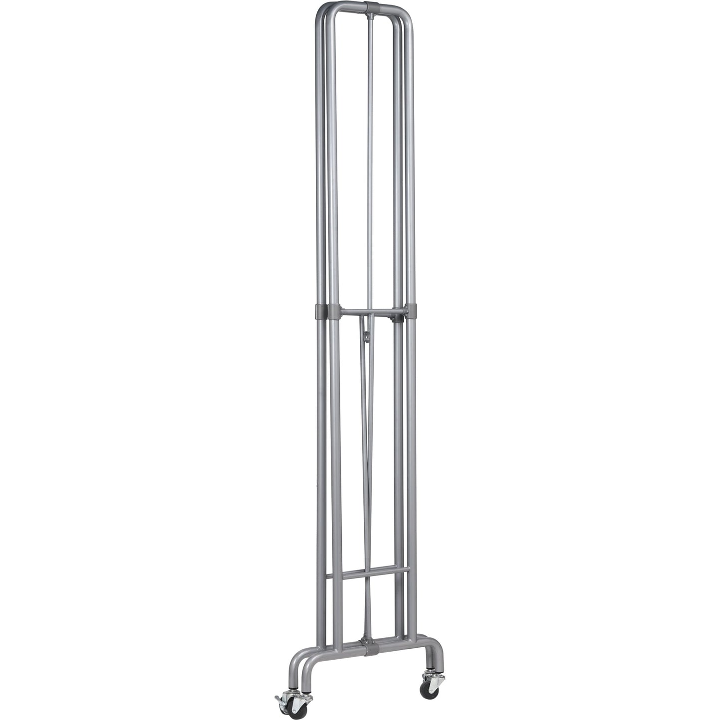 UNILUX Garderobenständer FOLDY 88 x 180 x 49 cm (B x H x T) Stahl silbergrau