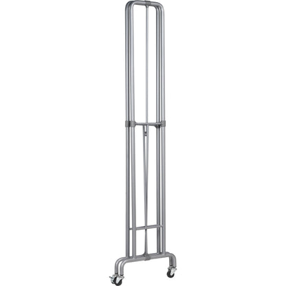 UNILUX Garderobenständer FOLDY 88 x 180 x 49 cm (B x H x T) Stahl silbergrau