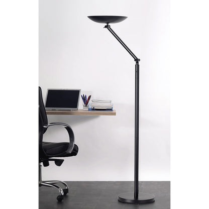 UNILUX Deckenfluter VARIALUX 160-186cm D 23 kWh/1.000h schwarz