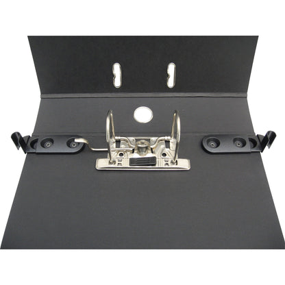 Falken Hängeordner 70mm DIN A4 Rückenschild: geklebt Hebelmechanik Hartpappe schwarz