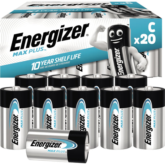 Energizer® Batterie Max PlusT C/Baby LR14 Alkaline 1,5V 20 St./Pack.