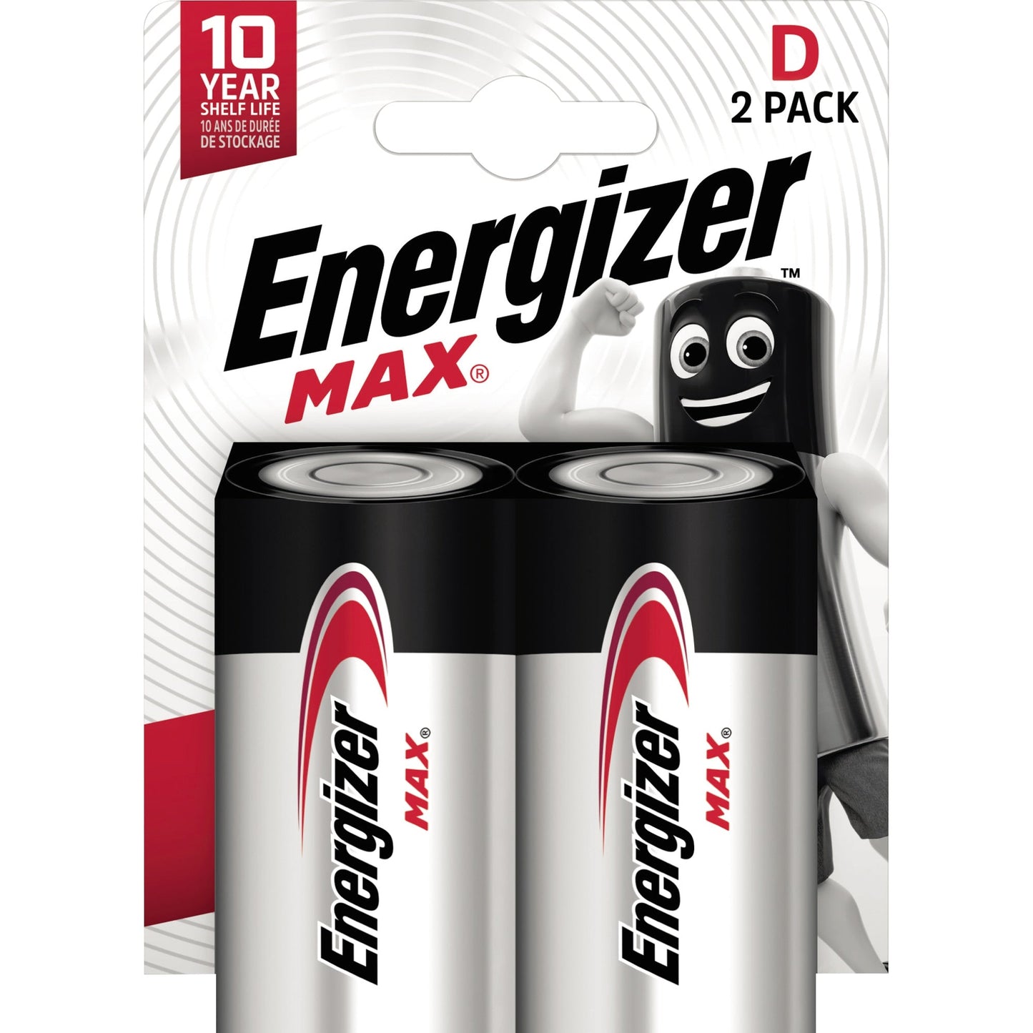 Energizer® Batterie Max® D/Mono LR20 Alkaline 1,5V 2 St./Pack.