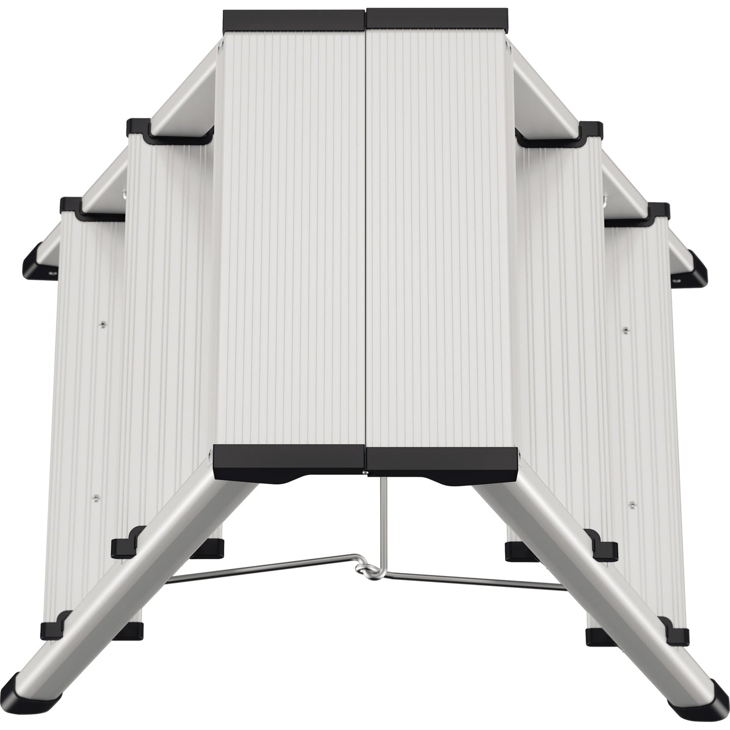 Hailo Klapptritt D60 StandardLine 2,6m alu 2 x 3 Stufen