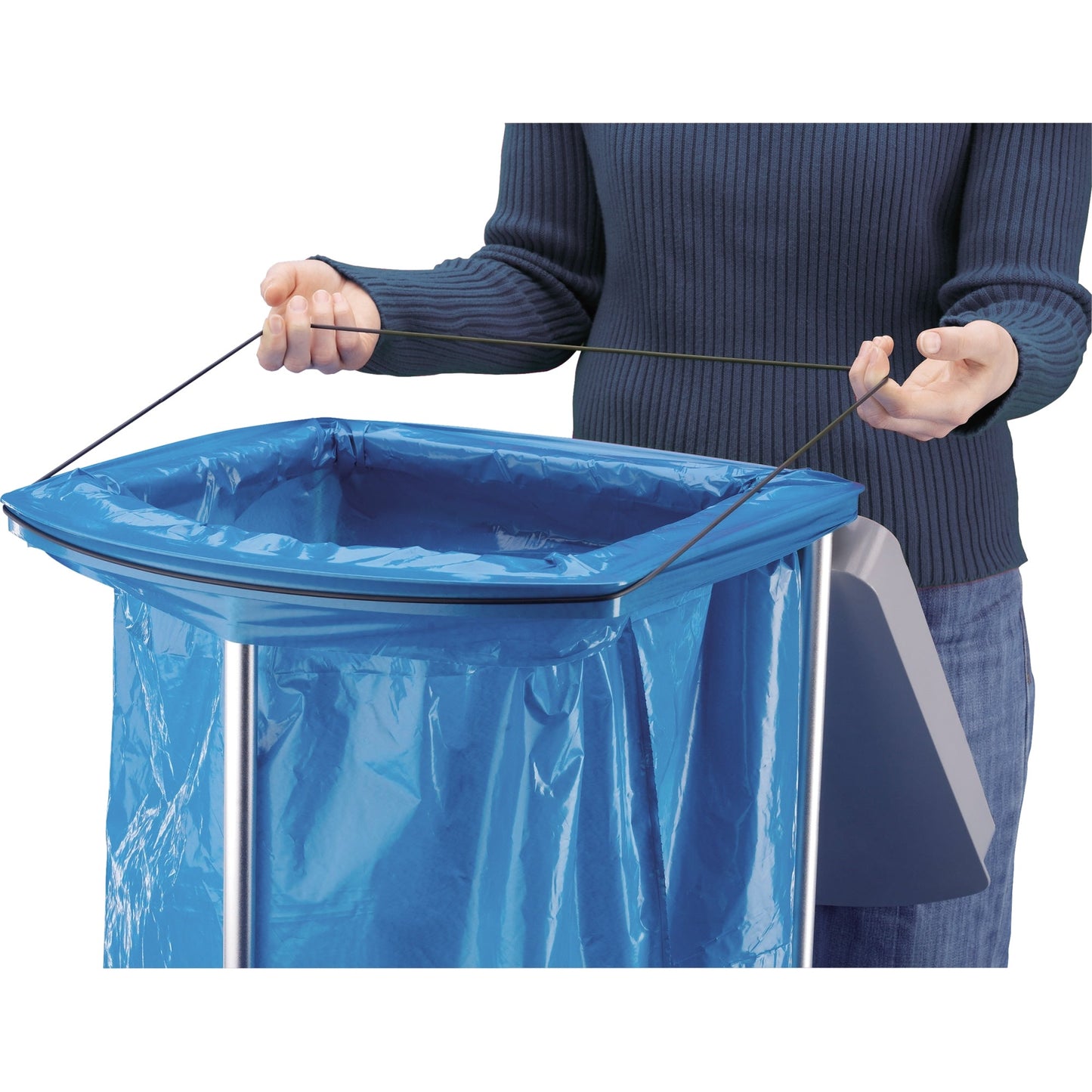 Hailo Müllsackständer ProfiLine MSS XXXL 43 x 97 x 45 cm (B x H x T) 120l Aluminium alu