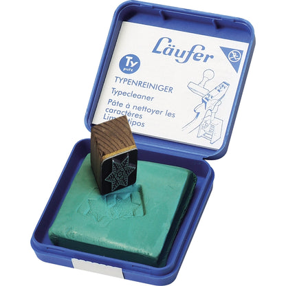 Läufer Stempelreiniger Typutz 5,7 x1 x 5,7 cm (B x H x T) Naturkautschuk grün