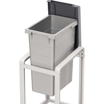 Hailo Abfalleimer ProfiLine Öko XL 38l ABS Kunststoff grau 1 Sortierfach