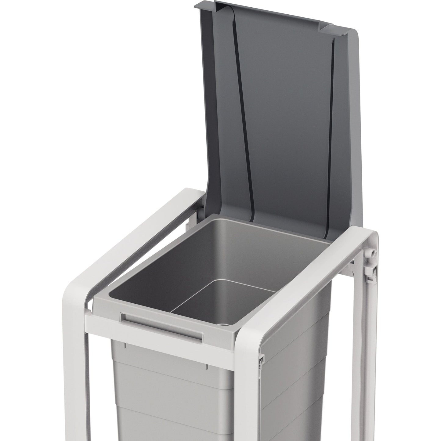 Hailo Abfalleimer ProfiLine Öko XL 38l ABS Kunststoff grau 1 Sortierfach